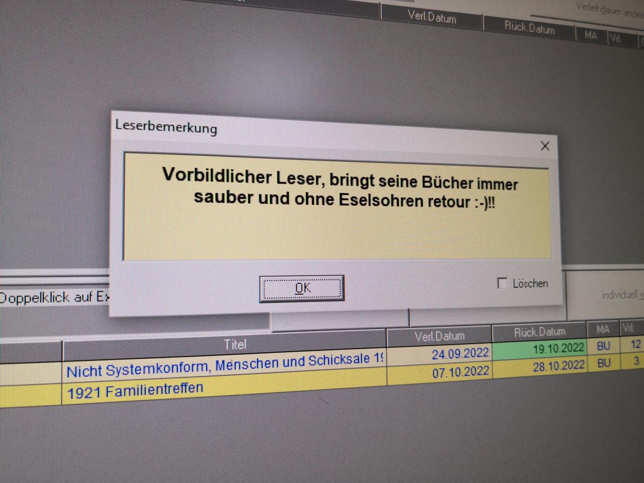 vorbildlicher Leser